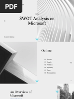 Microsoft SWOT Analysis