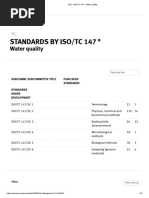 ISO - ISO - TC 147 - Water Quality