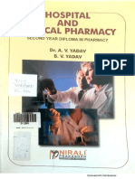 Hospital and Clinical Pharmacy