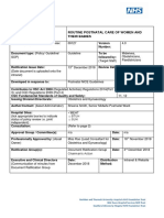 Routine Postnatal Care 4.0