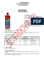 FT VADOVA Alcool Tehnic PDF