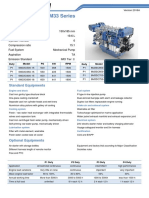 Marine Engine-6M33 Series: General Specifications