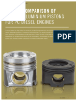 Steel & Aluminium Pistons For PC Diesel Engines: System Comparison of