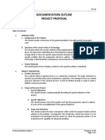 Documentation Outline Project Proposal: Property of STI