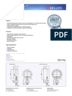 High-Resolution Digital Manometer: Features