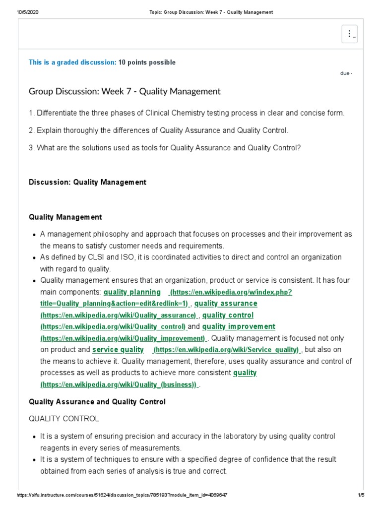 Clinical Chemistry Quality Insights | PDF | Sensitivity And Specificity ...