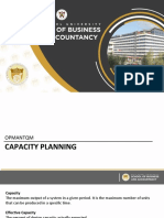 Capacity Planning