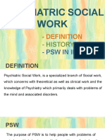 PSW Definition and History