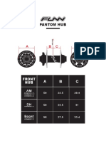 Funn Fantom Hub Dimensions