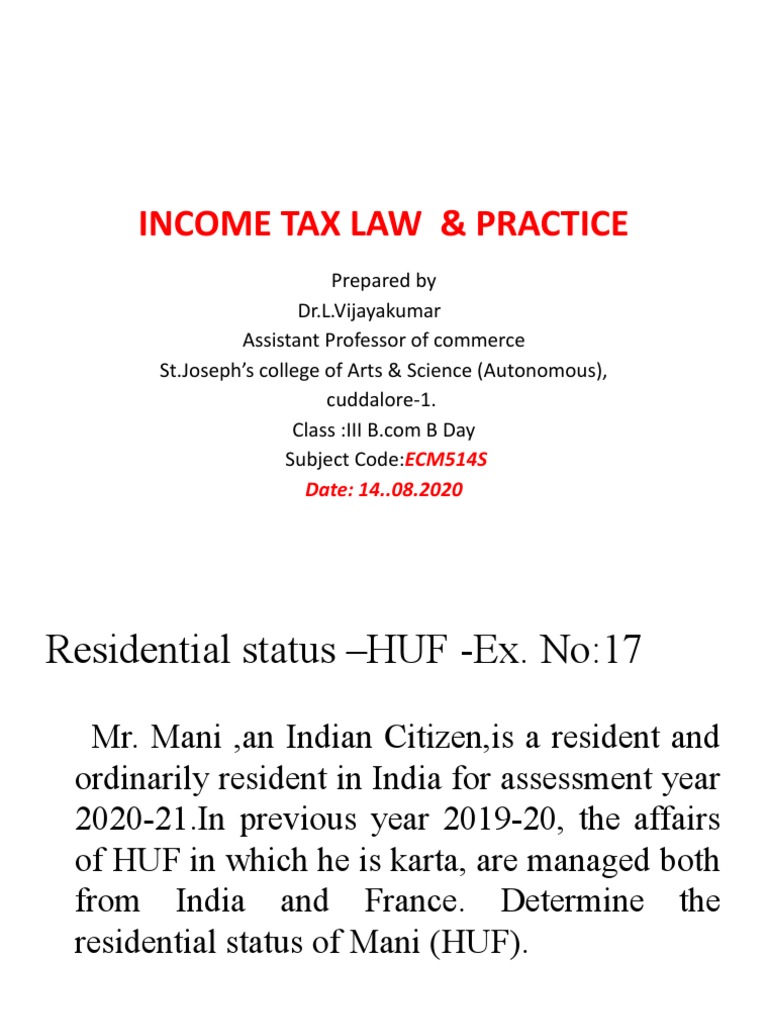 Income Tax Law Practice Pdf Payments Government Finances