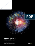 Budget 2020 21 Highlights Comments Deloittepk Noexp