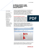 Download Drug Safety and Pharmacovigilance Software Oracle Argus Safety Suite by BioPharm Systems SN47920029 doc pdf