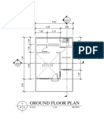 Ground Floor Plan: Proposed Extension Kitchen