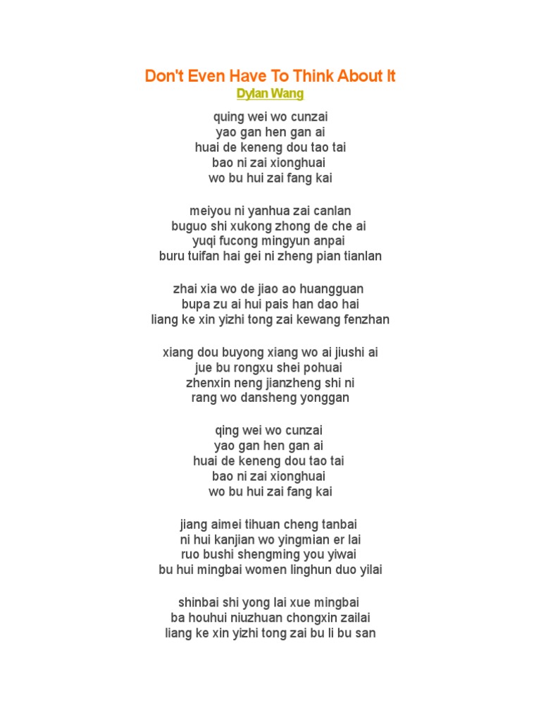 Meteor Garden Lyrics Pdf Confucianism China