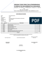 Laporan KRS Mahasiswa