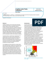 Characterisation of Fuel Ignition Under Partly Homogeneous Diesel Combustion