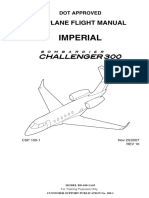 Bombardier Challenger 300 Performance Flight Crew Manual