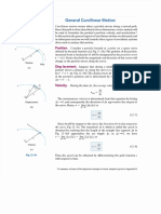 Curvilinear Motion: Set), 12-16a. Position Vector R Ret)