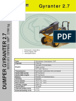 GYRANTER 2.7 Site Dumper PDF
