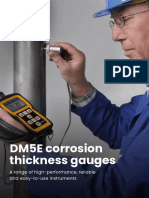 DM5E Corrosion Thickness Gauge Product Brochure
