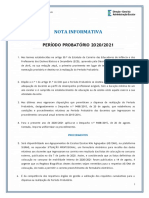 Nota Informativa PP 2020