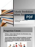 Teknik Berdiskusi Dalam Seminar