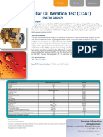 Caterpillar Oil Aeration Test (COAT) : (ASTM D8047)