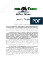 MUNDO ESPEJO . William Gibson