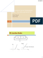 PN Junction Diodes: Semiconductor Device Fundamentals About: PN, MOS, and MOS+PN