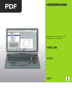 iTNC 530 Programming Station