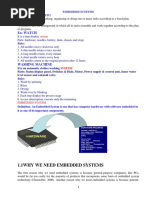 Ex: Watch: 1.1why We Need Embedded Systems