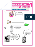 Tipos de Figuras Literarias para Segundo de Secundaria