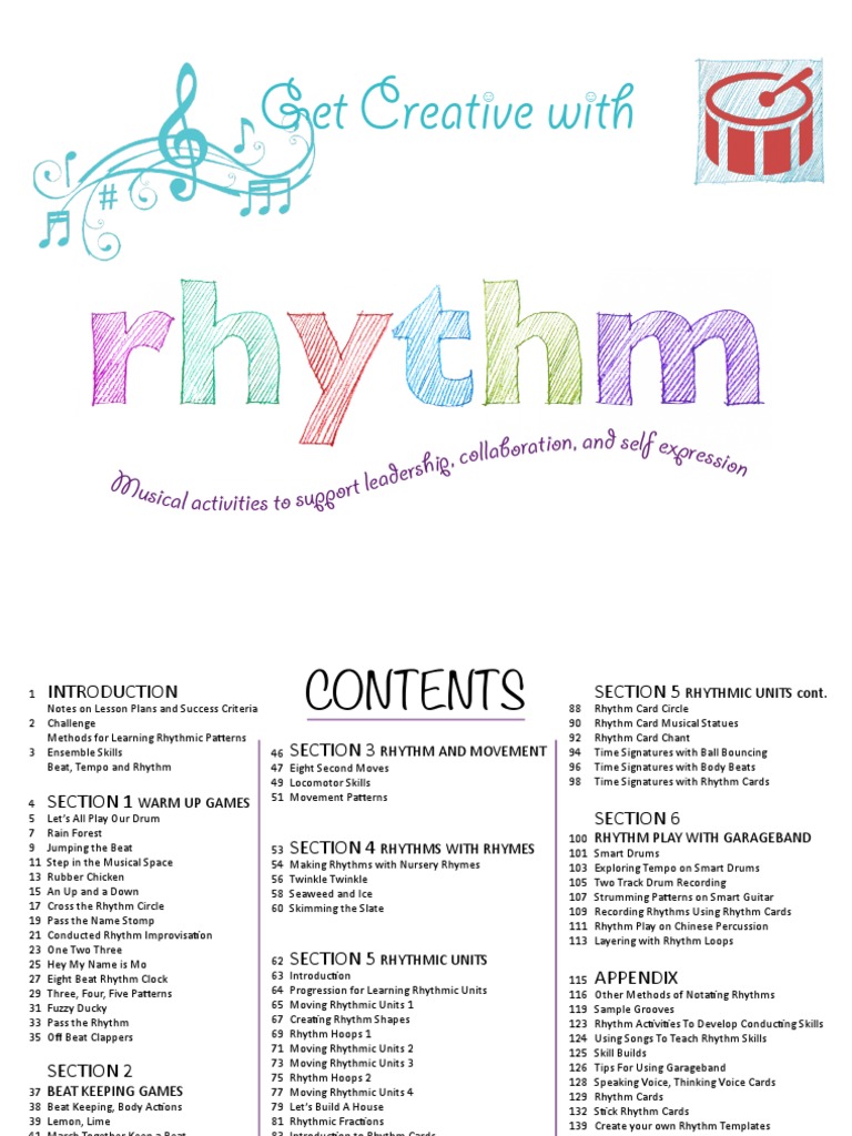 Get Creative Rythym PDF | PDF | Rhythm | Conducting