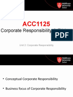 Unit 2 Corporate Responsibility