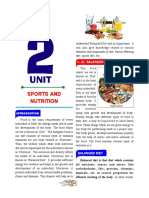 Sports and Nutrition: 1. (A) Balanced Diet