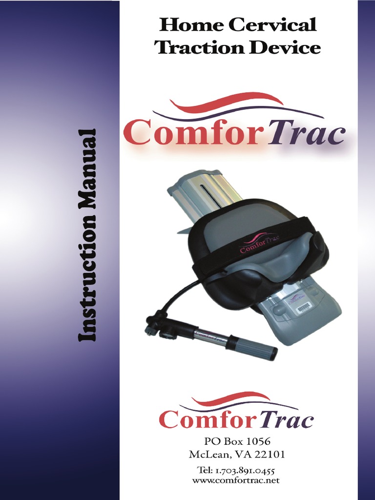 Comfortrac Cervical Manual | PDF | Medical Prescription | Back Pain
