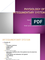 Physiology of INTEGUMENTARY SYSTEM FK PDF