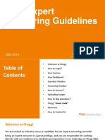 Chegg QA Answering Guidelines Version 7 PDF