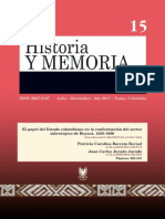 El Papel Del Estado Colombiano en La Conformacion Del Sector Economico