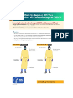 Use Personal Protective Equipment (PPE) When Caring For Patients With Confirmed or Suspected COVID-19