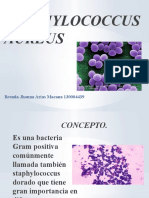 STAPHYLOCOCCUS AUREUS Presentacion