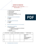 Modele-Rapport de Formation