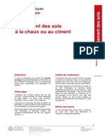 Traitement Des Sols La Chaux Ou Au Ciment PDF