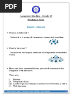 GR 5 - COMPUTER ST - Student's Note 1 - Internet PDF