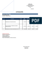 Cotizacion Equipos HP AMF