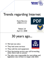 Trends Regarding Internet: Patrik Fältström