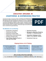 Executive Diploma in Chartering & Shipbroking Practice