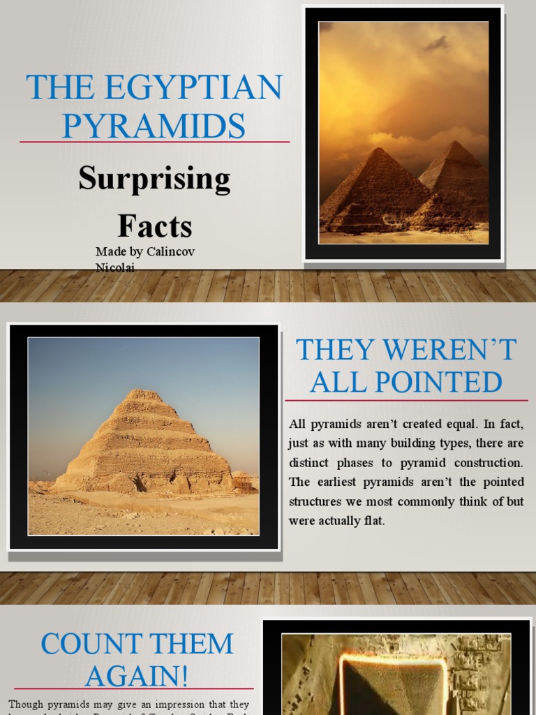 Surprising Facts About Egyptian Pyramids | PDF | Egyptian Pyramids ...