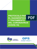 Protocolo para El Diagnóstico y Tratamiento Del Coronavirus Covid 19 PDF