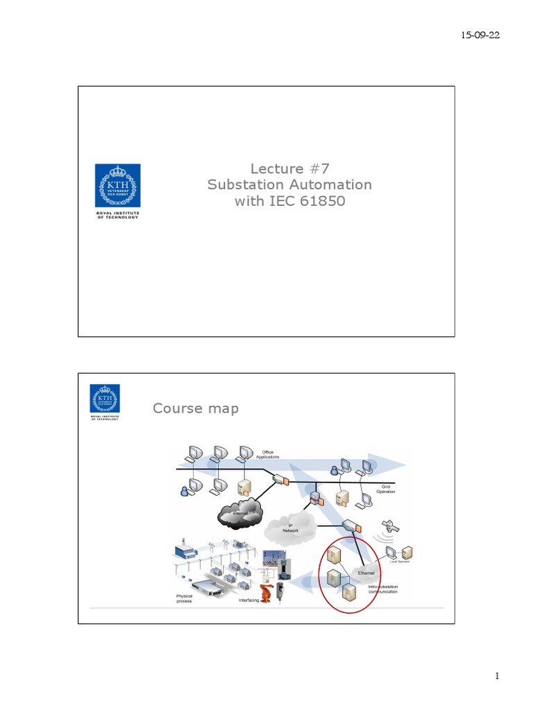 IEC 61850 Substation Automation Overview | PDF | Scada | Electrical ...